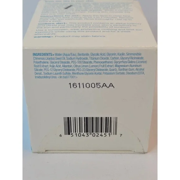 Bliss Multi-face-eted All-In-One Anti-Aging Clay Mask 10% Glycolic Acid 2.3 oz - Picture 4 of 4